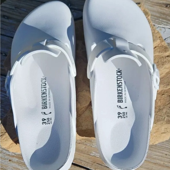 Birkenstock Boston Clogs White Size 39 - Picture 4 of 6